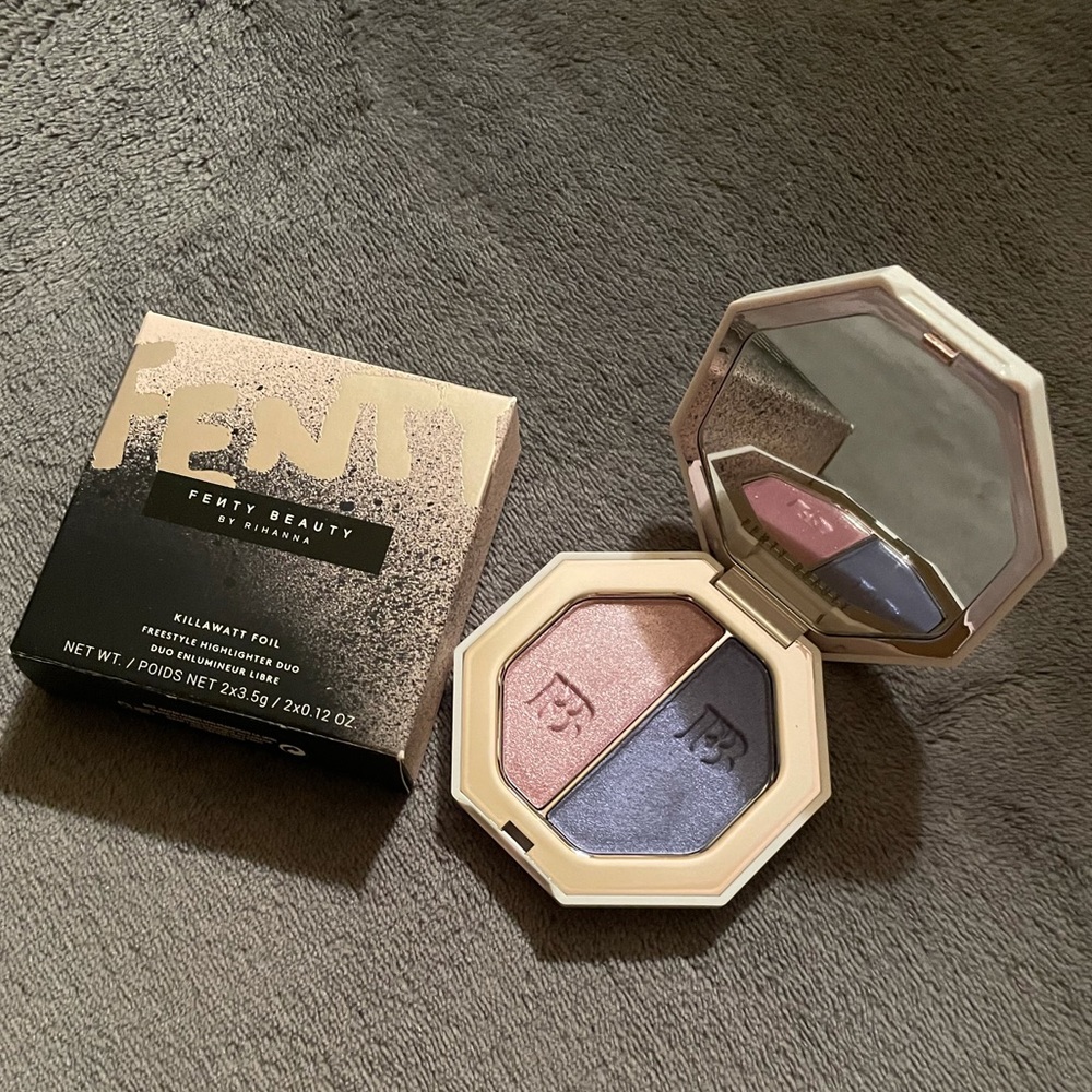 Fenty Beauty Killawatt Foil highlighter duo